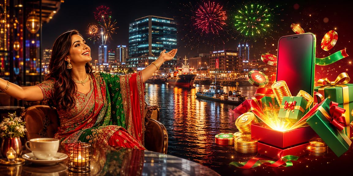 চট্টগ্রামে রেজিস্ট্রেশন বোনাস উদযাপন করছেন একজন ব্যবহারকারী