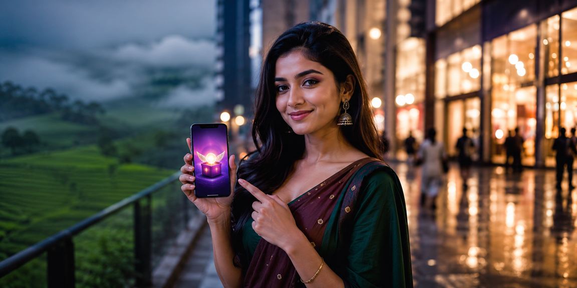সিলেটের চা বাগানে একজন ব্যবহারকারী app11 ক্যাসিনো অ্যাপ ব্যবহার করছেন