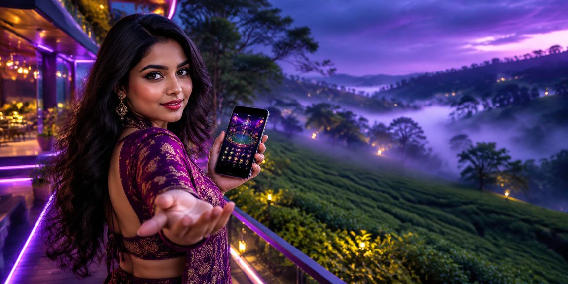 সিলেটের চা বাগানে মোবাইলে ক্যাসিনো খেলছেন একজন ব্যবহারকারী